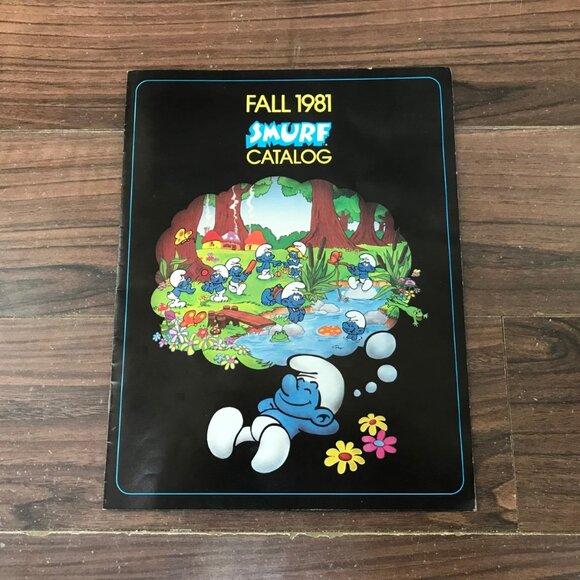 Smurf Catalog Canada Fall 1981 Vintage 80's Smurfs Schleich Ganz Bros Toys - Picture 1 of 11